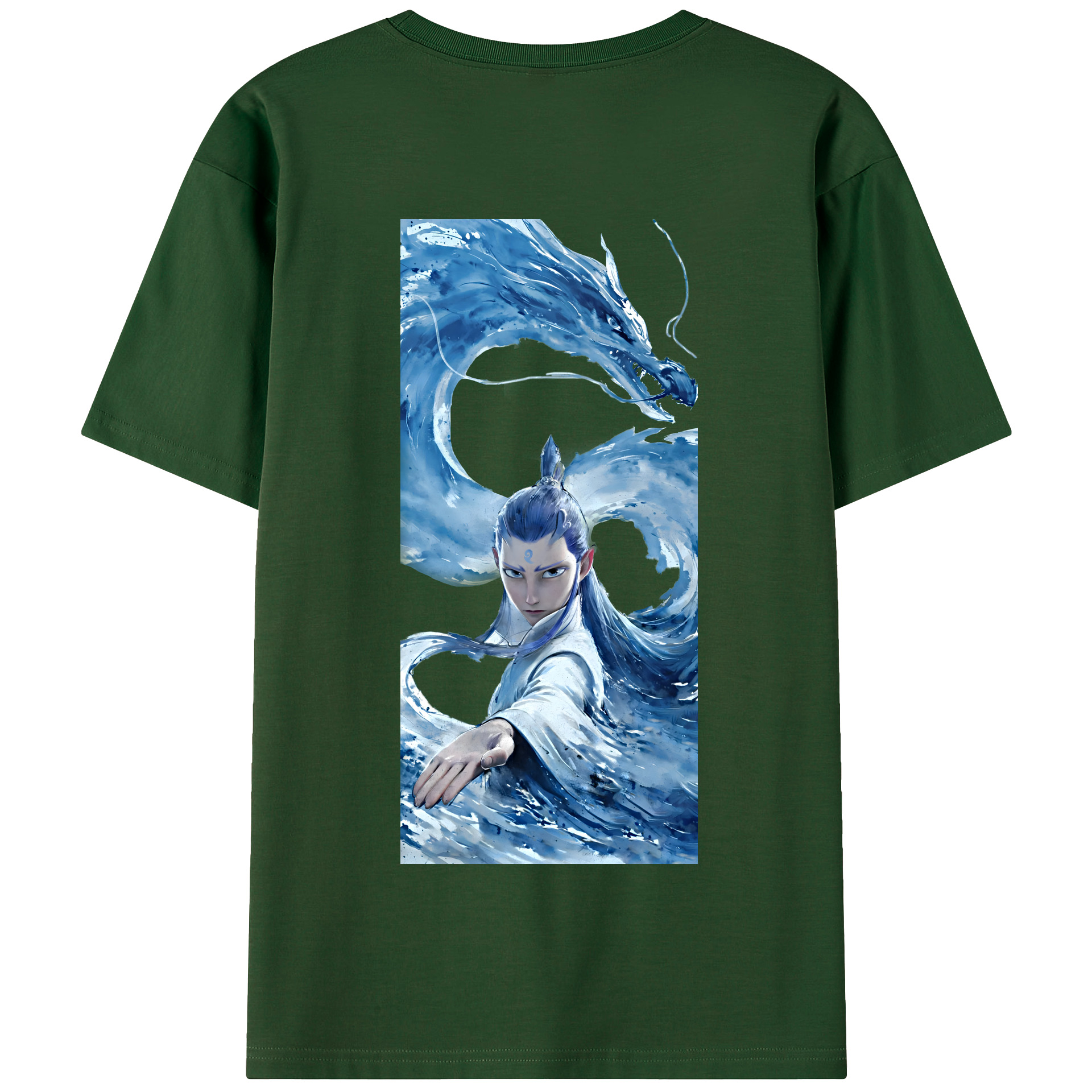 Ne Zha 2 ナタ 魔童の大暴れ 綿100％半袖Tシャツ（背面プリント）